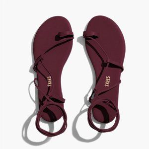 TKEES Jo Wrap Sandal in Port
